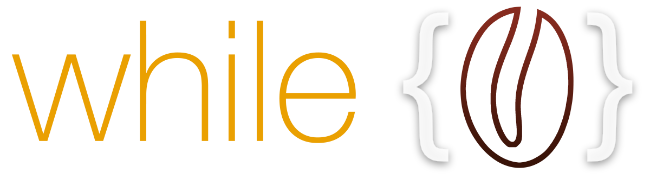 whileCoffee Logo